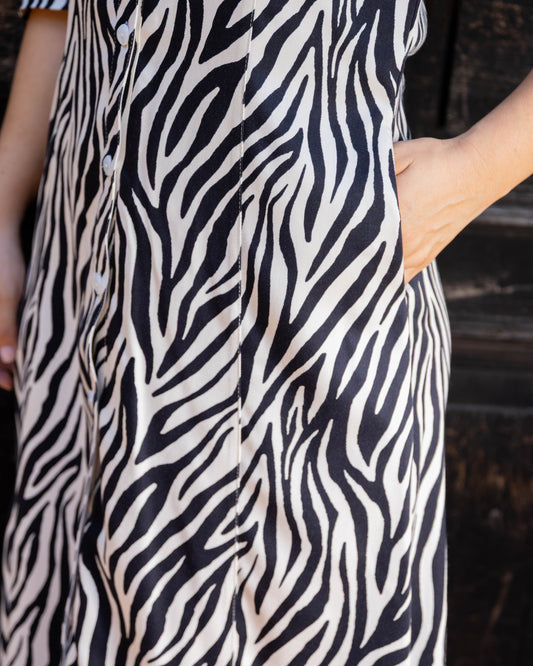 Vestido Laura Cebra