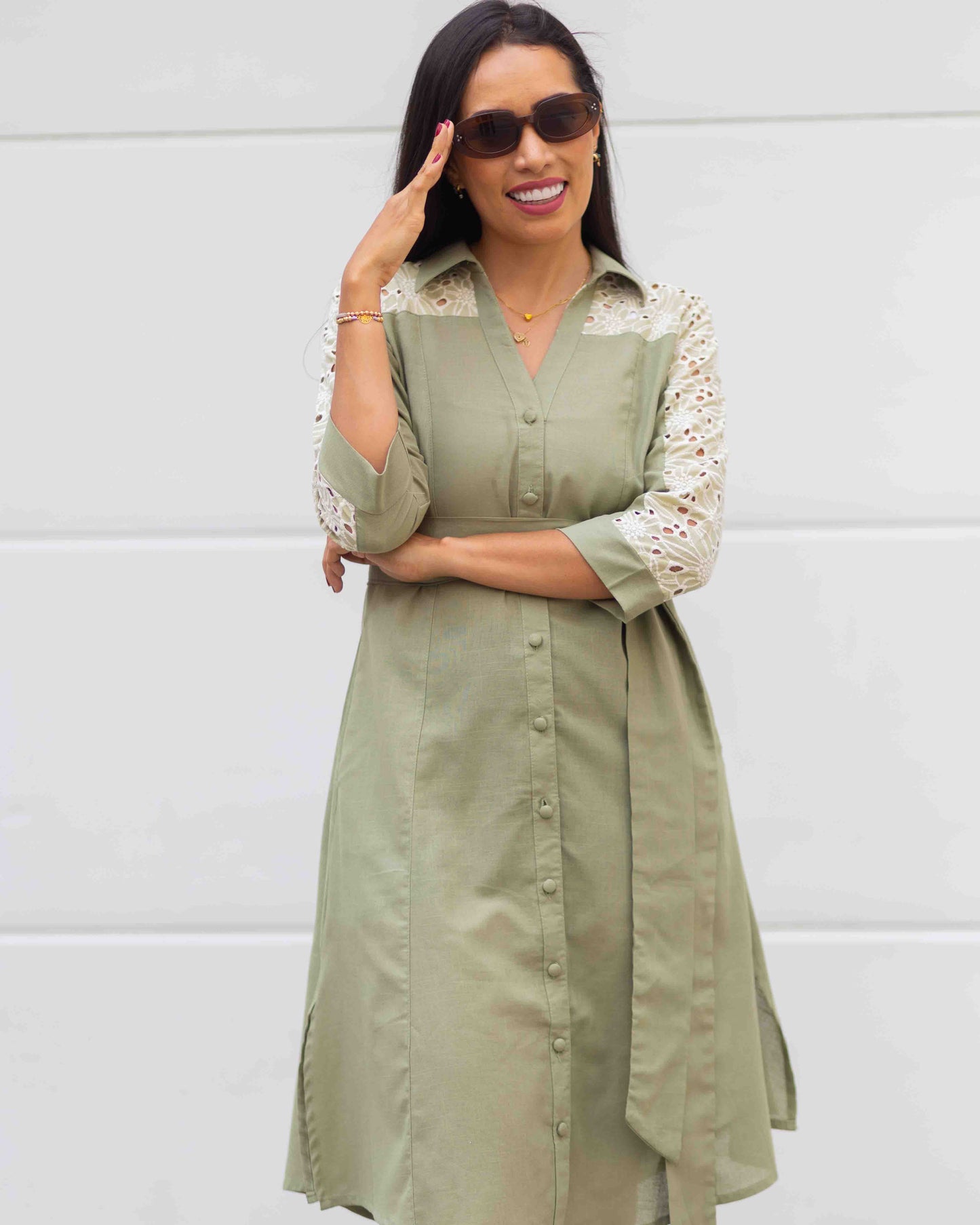 Vestido Monaco Verde
