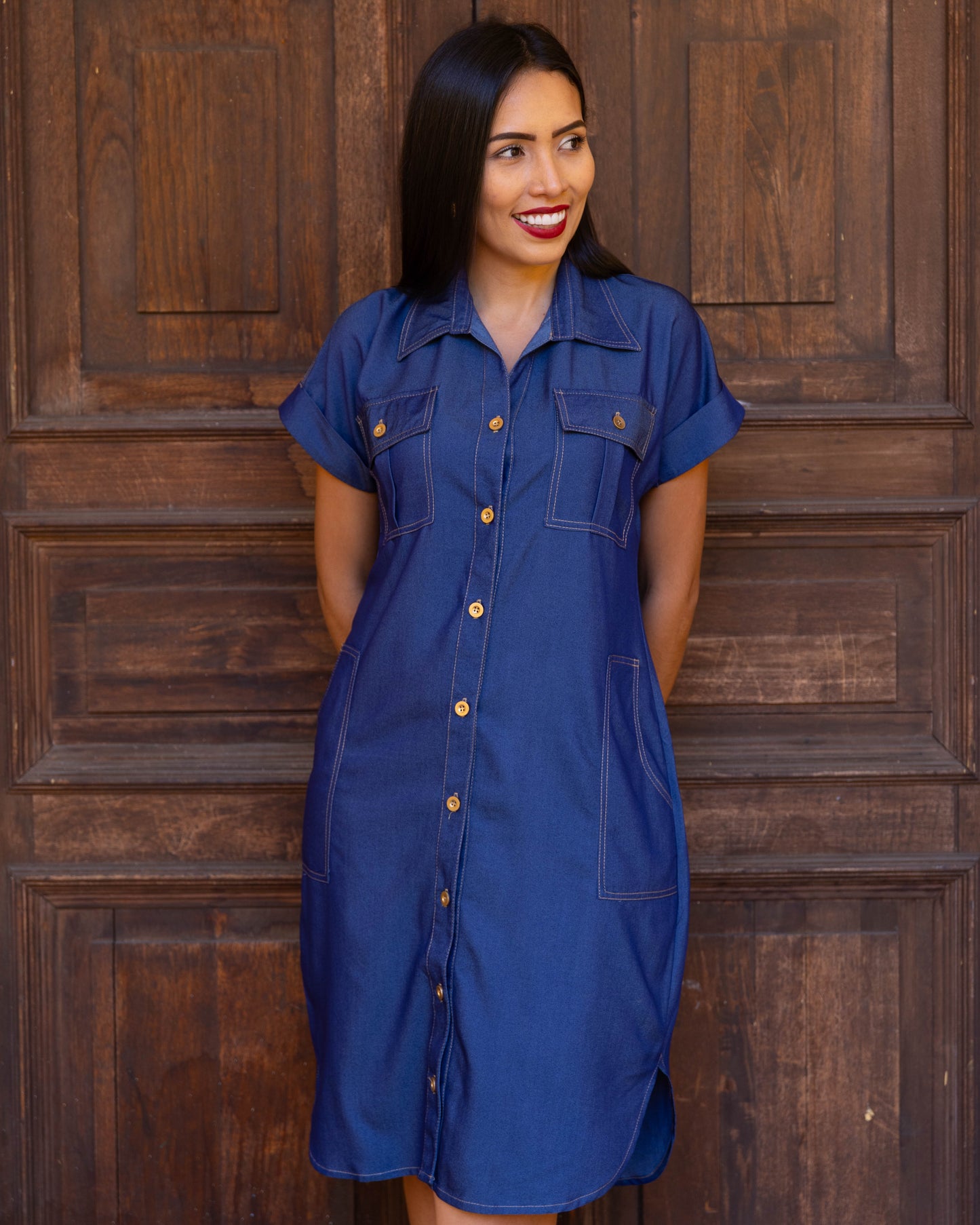 Vestido Japon Chambray